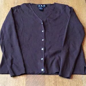 J.A.C. Brown Cardigan